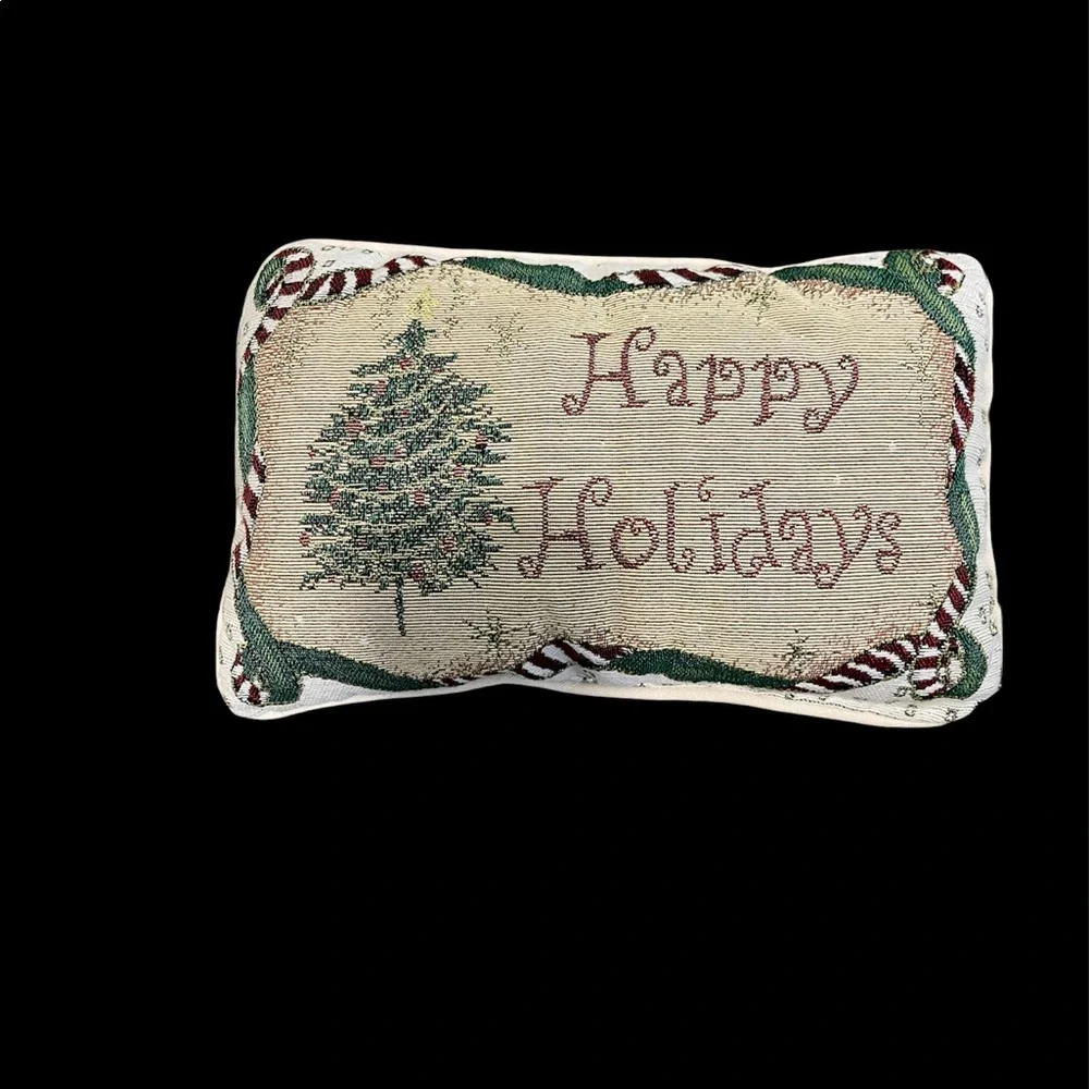 Christmas / Holiday Throw Pillow-12x7